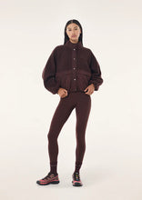 Load image into Gallery viewer, P.E NATION TECHNIQUE QUILTED JACKET MAHOGANY
