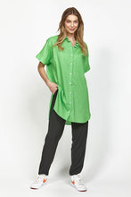 Load image into Gallery viewer, LEO + BE TINGE SHIRT GREEN
