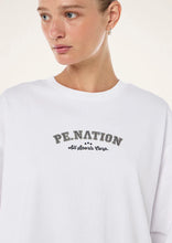 Load image into Gallery viewer, P.E NATION TRIAL TEE OPTIC WHITE
