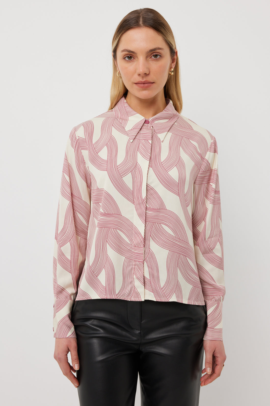 TUESDAY CITY TOP FLOW PRINT