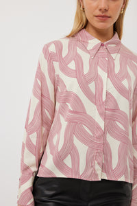 TUESDAY CITY TOP FLOW PRINT