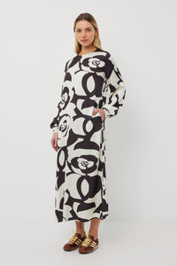 TUESDAY MAGGIE DRESS MONO FLOWER