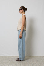 Load image into Gallery viewer, DRICOPER TAILORED COASTAL BLUE CARGO PANTS
