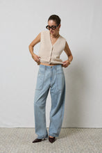 Load image into Gallery viewer, DRICOPER TAILORED COASTAL BLUE CARGO PANTS
