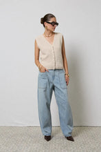 Load image into Gallery viewer, DRICOPER TAILORED COASTAL BLUE CARGO PANTS

