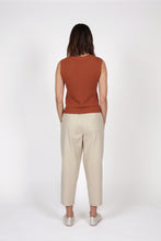 Load image into Gallery viewer, MARLOW TERRA KNIT TANK  RUST
