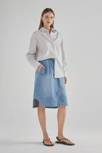 DRICOPER CECIL SKIRT RODEO BLUE