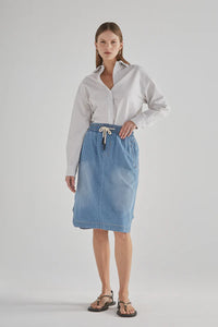 DRICOPER CECIL SKIRT RODEO BLUE