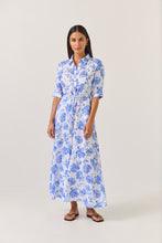 Load image into Gallery viewer, TUESDAY NICOLA DRESS BLUE ROSE
