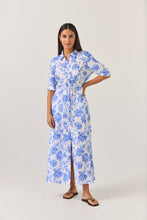 Load image into Gallery viewer, TUESDAY NICOLA DRESS BLUE ROSE
