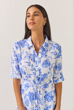 Load image into Gallery viewer, TUESDAY NICOLA DRESS BLUE ROSE
