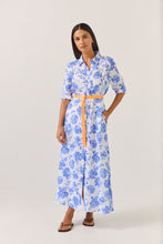 Load image into Gallery viewer, TUESDAY NICOLA DRESS BLUE ROSE
