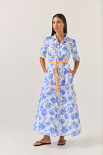 Load image into Gallery viewer, TUESDAY NICOLA DRESS BLUE ROSE
