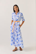 Load image into Gallery viewer, TUESDAY NICOLA DRESS BLUE ROSE
