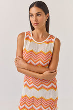Load image into Gallery viewer, TUESDAY HORIZON DRESS CHEVRON
