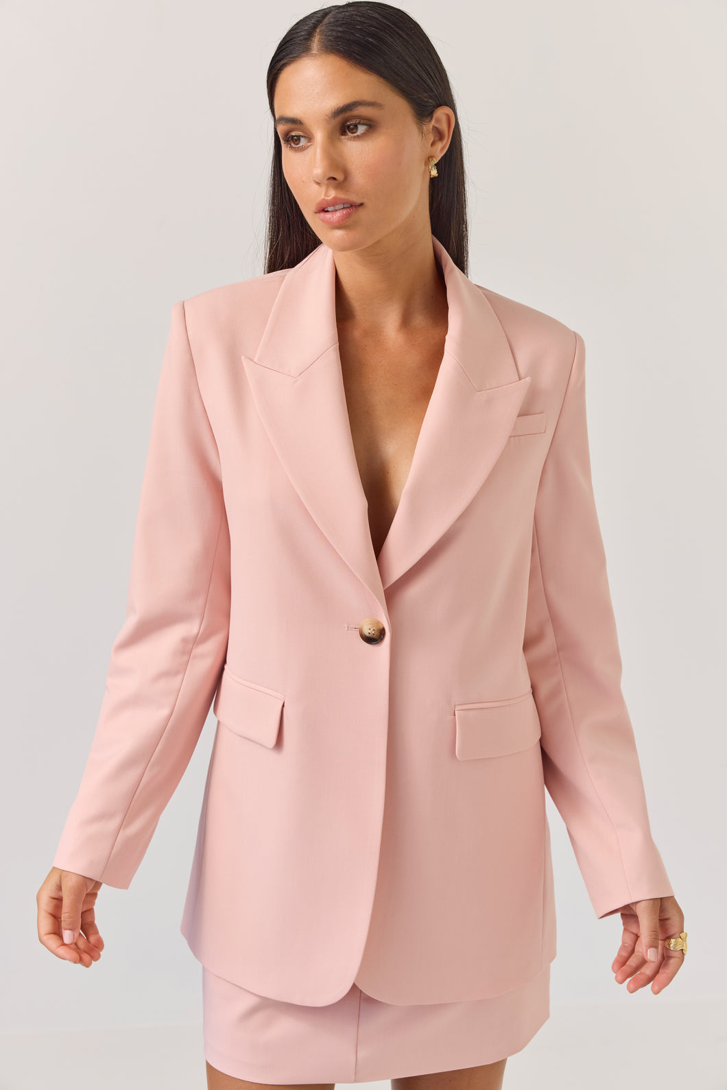 TUESDAY PARIS BLAZER PETAL PINK