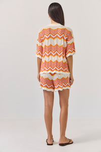 TUESDAY UMPIRE SHORTS CHEVRON