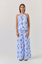 Load image into Gallery viewer, TUESDAY DIXIE TOP BLUE ROSE

