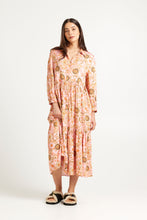 Load image into Gallery viewer, TUESDAY SOLEIL DRESS PINK MEDALLION
