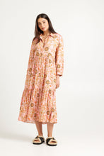 Load image into Gallery viewer, TUESDAY SOLEIL DRESS PINK MEDALLION
