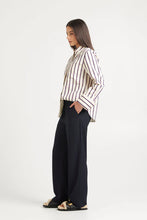 Load image into Gallery viewer, TUESDAY REED SHIRT DENIM STRIPE
