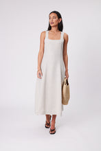 Load image into Gallery viewer, MARLOW TUSCANY LINEN DRESS NATURAL
