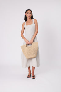 MARLOW ST TROPEZ BUCKET BAG TEA