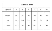 Load image into Gallery viewer, TUESDAY UMPIRE SHORTS OLIVE PAISLEY
