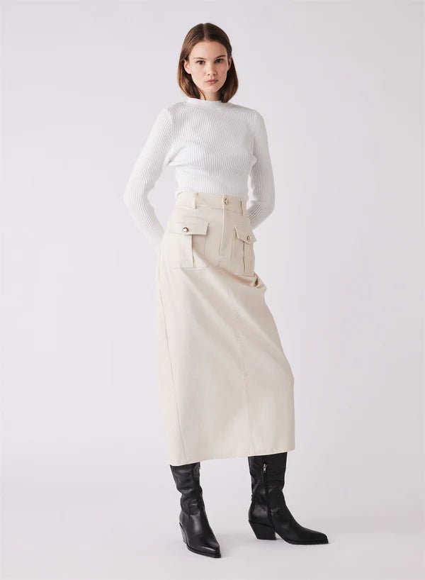 ESMAEE UPTOWN SKIRT BONE