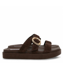 Load image into Gallery viewer, COMING SOON | KATHRYN WILSON RODA SLIDE ESPRESSO SUEDE/CALF
