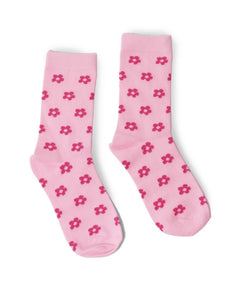 KATHRYN WILSON PETAL SOCKS PINK/MAGENTA
