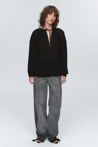 MARLE VALERIE TOP BLACK