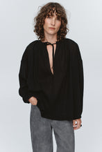 Load image into Gallery viewer, MARLE VALERIE TOP BLACK
