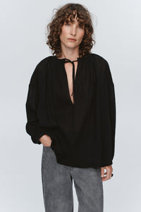 MARLE VALERIE TOP BLACK