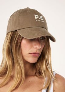 P.E NATION HEADS UP CAP WALNUT