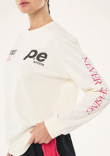 Load image into Gallery viewer, P.E NATION VOLTAGE LS TEE WHISPER WHITE
