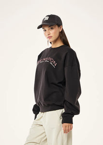 P.E NATION VOLUME SWEAT WASHED LICORICE