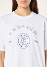 Load image into Gallery viewer, P.E NATION VOYAGE TEE OPTIC WHITE

