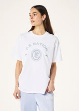 Load image into Gallery viewer, P.E NATION VOYAGE TEE OPTIC WHITE
