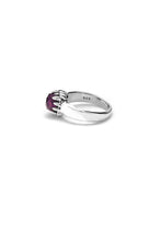 Load image into Gallery viewer, STOLEN GIRLFRIENDS CLUB SILVER BABY CLAW RING AMETHYST

