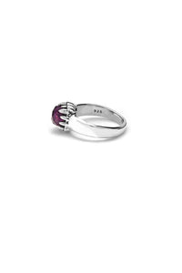 STOLEN GIRLFRIENDS CLUB SILVER BABY CLAW RING AMETHYST