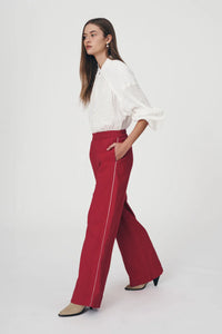 ROWIE VERA LINEN WIDE PANTS