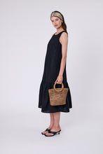 Load image into Gallery viewer, MARLOW VERONA LINEN DRESS BLACK
