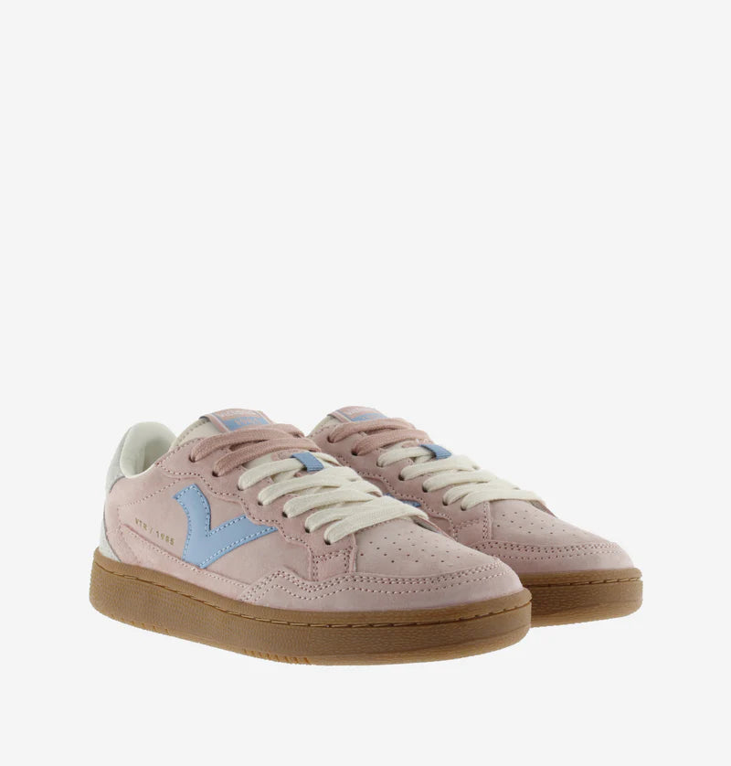VICTORIA SMASH SOFT SUEDE SNEAKER ROSA
