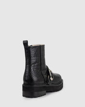 Load image into Gallery viewer, COMING THIS WEEK | CHAOS &amp; HARMONY VORTEX BOOT BLACK CROC
