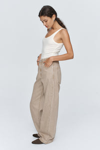 MARLE WIDE LEG JEAN CHAI