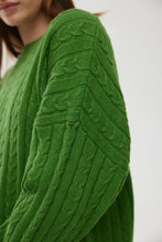 Load image into Gallery viewer, KINNEY WILLA CABLE KNIT JUNGLE
