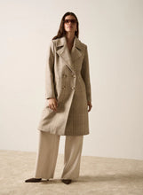 Load image into Gallery viewer, COMING SOON | ESMAEE EDITION COAT CREAM CHECK
