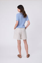 Load image into Gallery viewer, MARLOW WISP KNIT TEE BLUESMOKE

