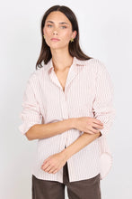 Load image into Gallery viewer, ARRIVING 18.08 | STORIES BE TOLD YOU GOT THIS BLUSH DOUBLE PINSTRIPE OVERSIZED BOYFRIEND SHIRT
